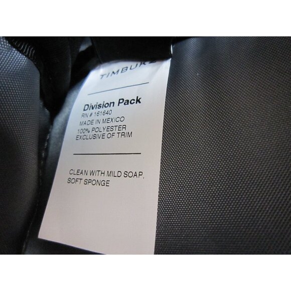 Timbuk2 Division Backpack Purple Yellow "ct" Logo - 17" x 12" - Picture 10 of 14